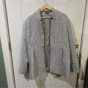 Vici Herringbone Gray Women's Jacket